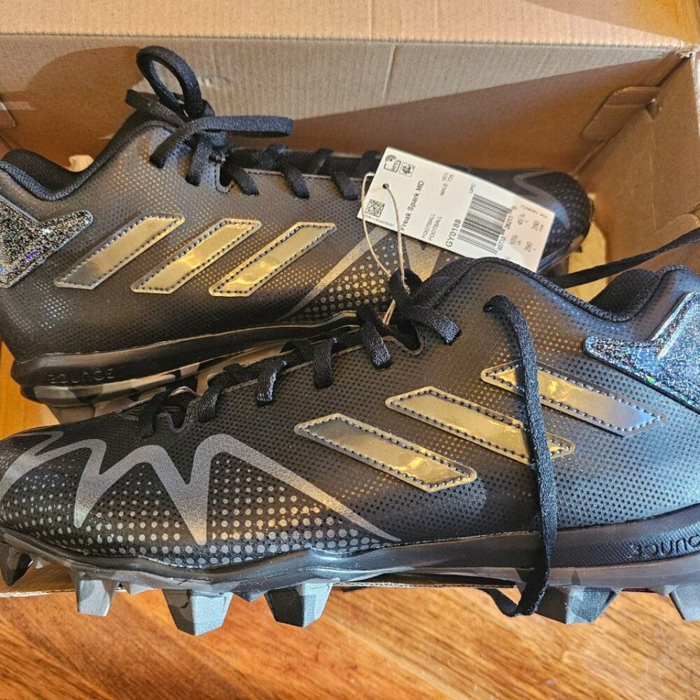 Adidas Freak Spark MD Football Cleats Black Mens 11 US